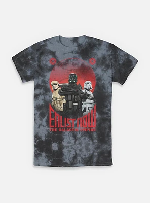 Star Wars Enlist Now Tie-Dye T-Shirt