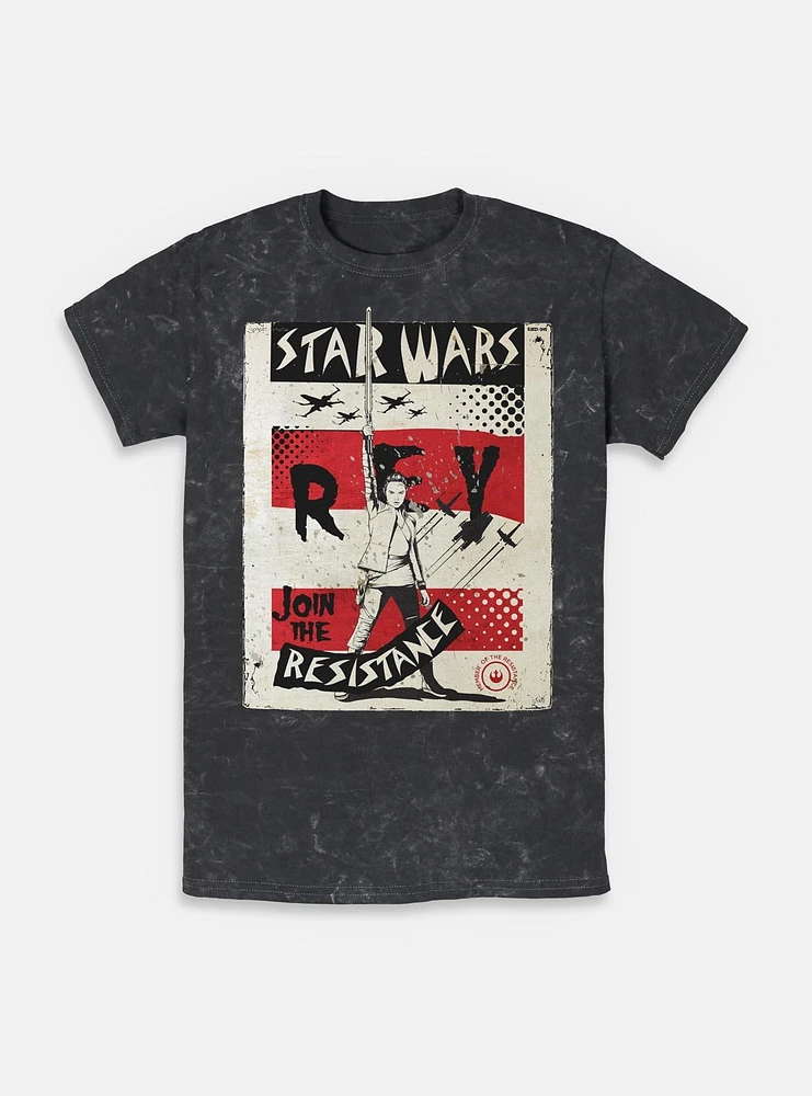 Star Wars Right Fist Mineral Wash T-Shirt