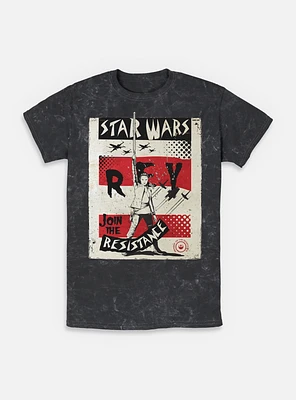 Star Wars Right Fist Mineral Wash T-Shirt
