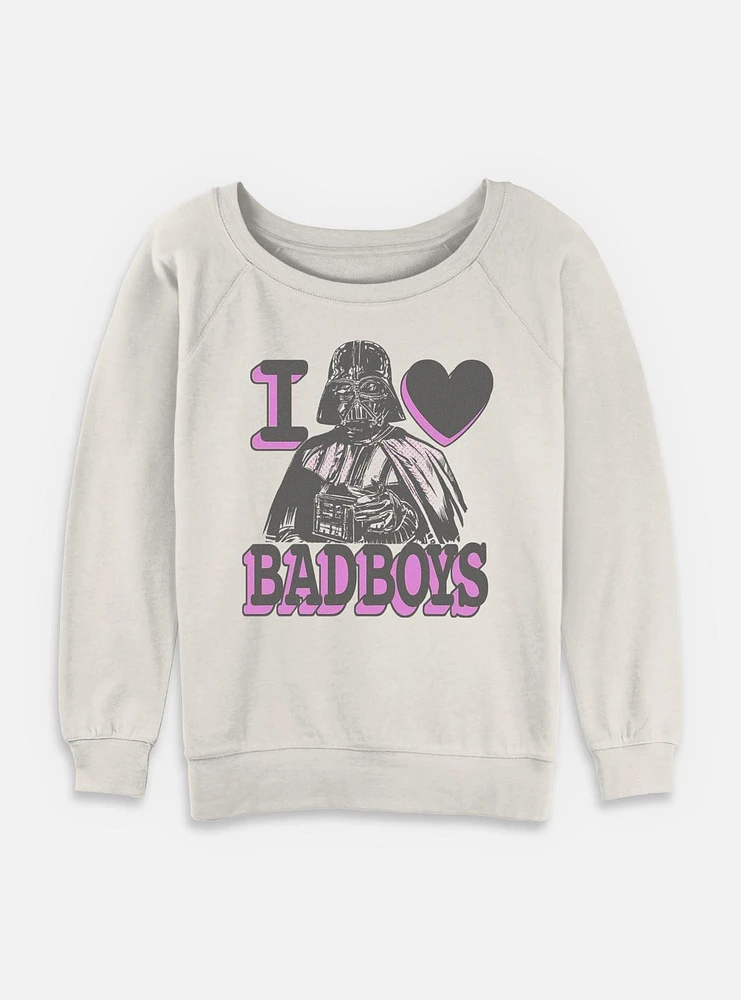 Star Wars Bad Love Womens Slouchy Sweatshirt