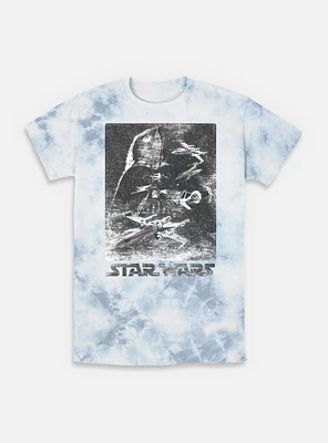 Star Wars Static Avenger Tie-Dye T-Shirt