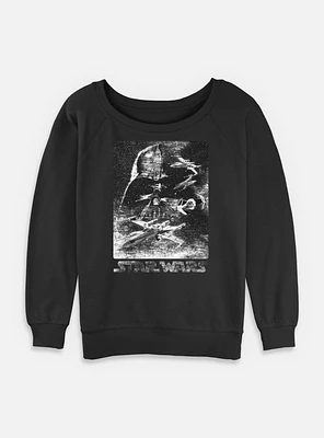 Star Wars Static Avenger Womens Slouchy Sweatshirt