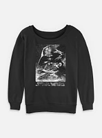 Star Wars Static Avenger Womens Slouchy Sweatshirt