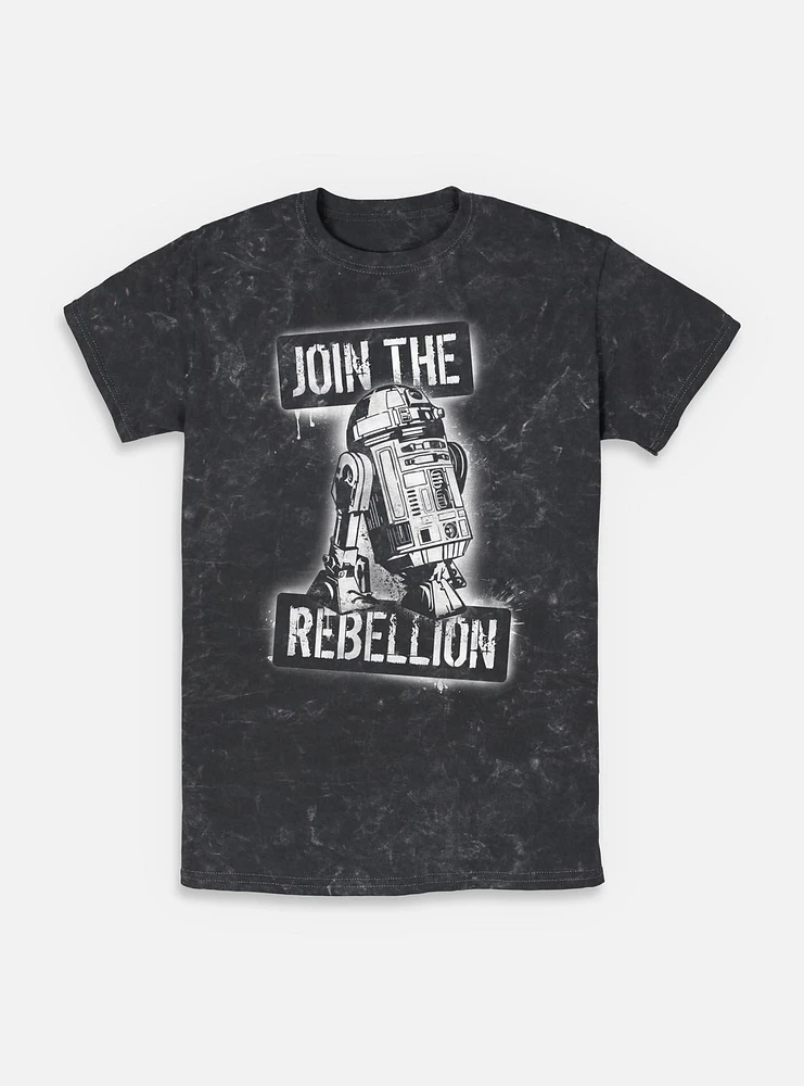 Star Wars Join The Rebels Mineral Wash T-Shirt