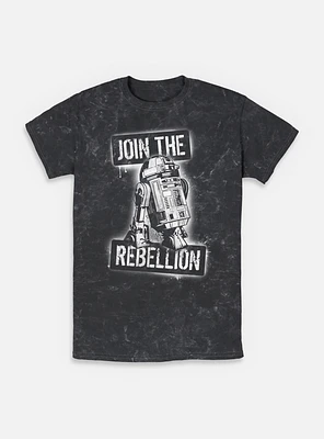 Star Wars Join The Rebels Mineral Wash T-Shirt