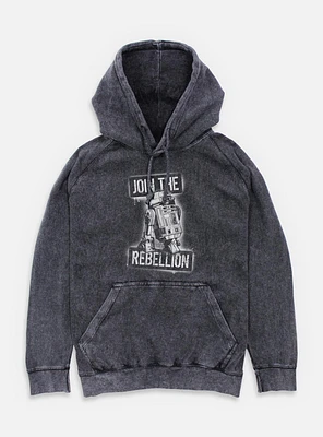 Star Wars Join The Rebels Mineral Wash Hoodie