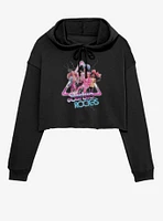 Barbie And The Rockers Girls Crop Hoodie