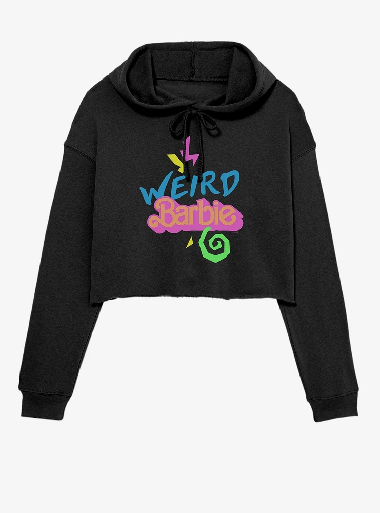 Barbie Weird Girls Crop Hoodie