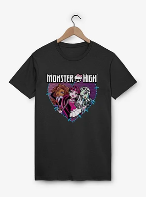 Monster High Stitched Heart Group Pose T-Shirt