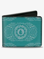 Magic: The Gathering Planeswalker Island Mana Traits Bifold Wallet
