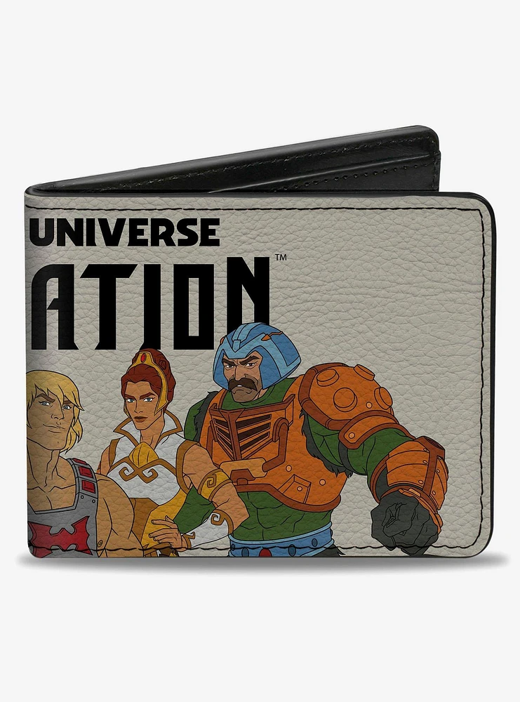 Masters of the Universe Revelation Group and Logo Bifold Wallet