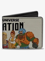 Masters of the Universe Revelation Group and Logo Bifold Wallet