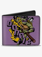 Teenage Mutant Ninja Turtles Donnie Action Pose Bifold Wallet