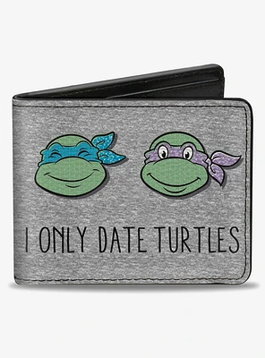 Teenage Mutant Ninja Turtles I Only Date Turtles Expressions Bifold Wallet