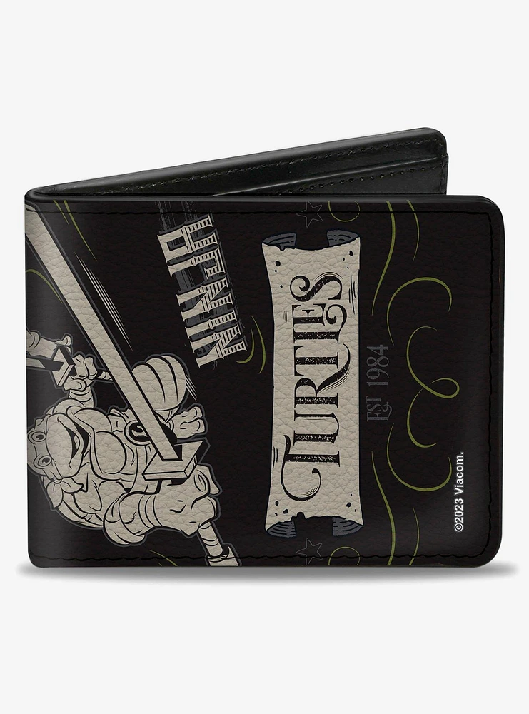 Teenage Mutant Ninja Turtles Est. 1984 Action Poses Bifold Wallet
