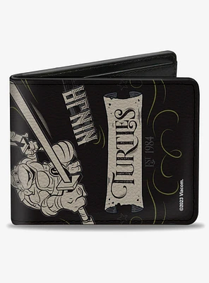 Teenage Mutant Ninja Turtles Est. 1984 Action Poses Bifold Wallet