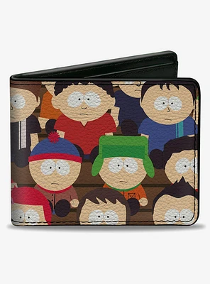South Park Boys Class Gym Pose Bifold Wallet