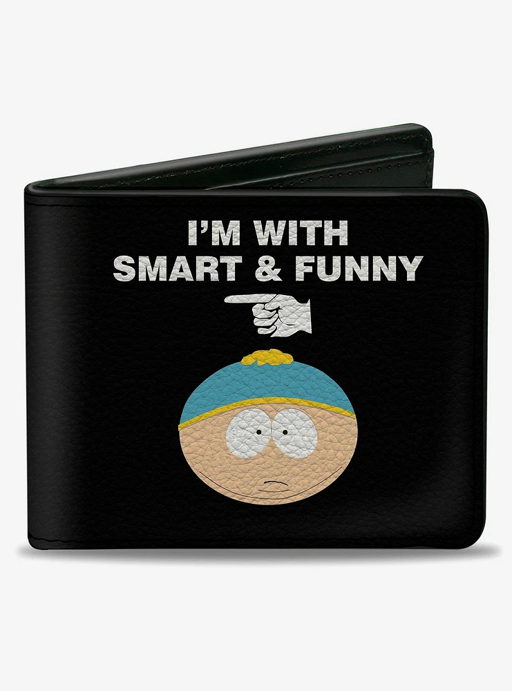 South Park Cartman and Heidi I'm With Quotes Bifold Wallet