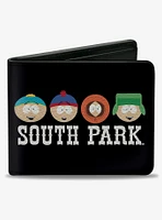 South Park Boys Faces and Title Bifold Wallet