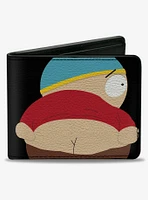 South Park Cartman Mooning Pose and Logo Bifold Wallet