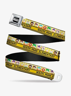 South Park Elementary School Bus Characters Pose Seatbelt Buckle Belt