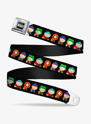 South Park Boys Faith Hilling Butt Scratch Poses Seatbelt Buckle Belt