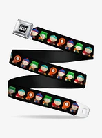 South Park Boys Faith Hilling Butt Scratch Poses Seatbelt Buckle Belt