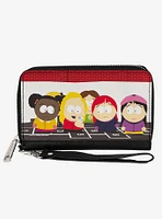 South Park Girls Deep Learning Hopscotch Zip Around Wallet