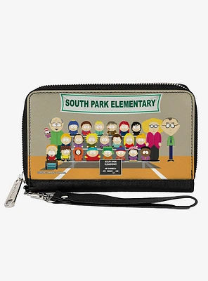 South Park Elementary 4th Grade Class Picture Zip Around Wallet