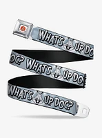 Looney Tunes Bugs Bunny What's Up Doc Pose Seatbelt Buckle Belt