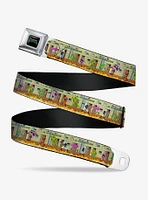 Teenage Mutant Ninja Turtles Battle Foot Soldiers Arcade Seatbelt Buckle Belt