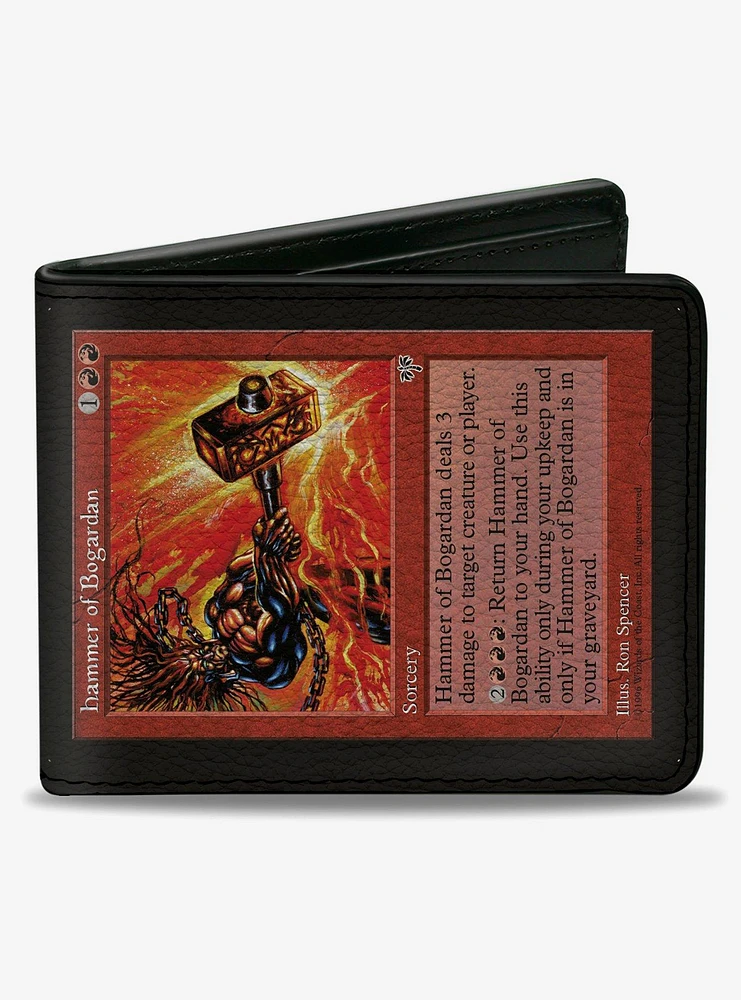 Magic: The Gathering Hammer Of Bogardan Deckmaster Replica Bifold Wallet