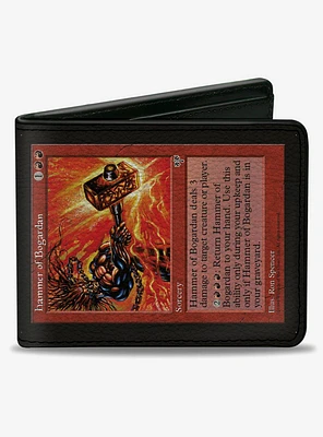 Magic: The Gathering Hammer Of Bogardan Deckmaster Replica Bifold Wallet