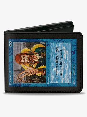 Magic: The Gathering Counterspell Deckmaster Card Replica Bifold Wallet