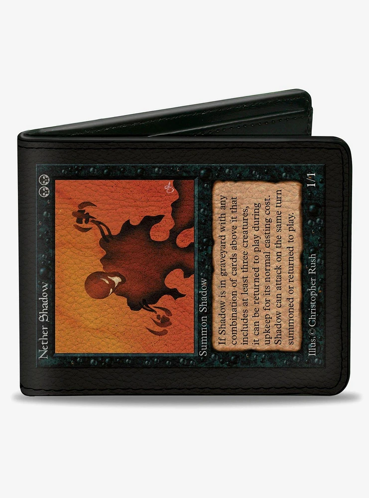 Magic: The Gathering Nether Shadow Deckmaster Card Replica Bifold Wallet