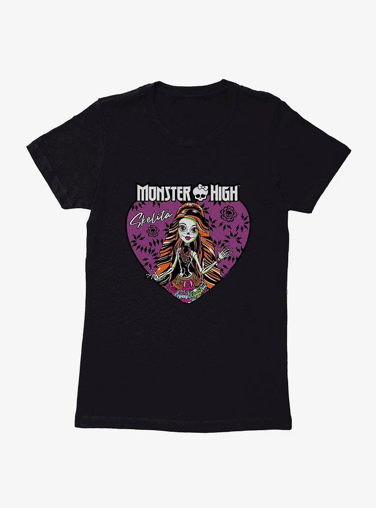 Monster High Skelita Calaveras Womens T-Shirt
