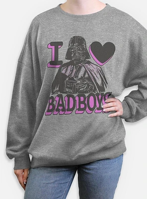 Star Wars Bad Love Womens Oversized Sweatshirt