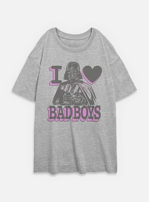 Star Wars Bad Love Womens Oversized T-Shirt
