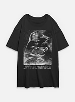 Star Wars Static Avenger Womens Oversized T-Shirt