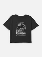Star Wars Static Avenger Youth Girls Boxy Crop T-Shirt