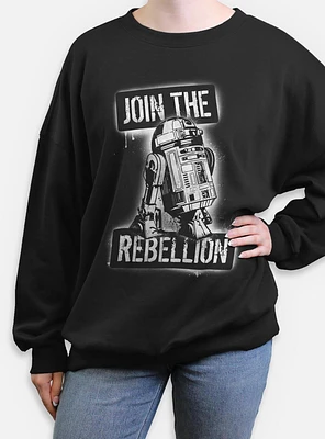 Star Wars Join The Rebels Womens Oversized Sweatshirt