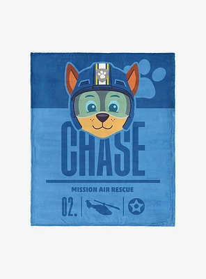 Paw Patrol Chase Mission 40x50" Silk Touch Throw Blanket