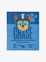 Paw Patrol Chase Mission 40x50" Silk Touch Throw Blanket