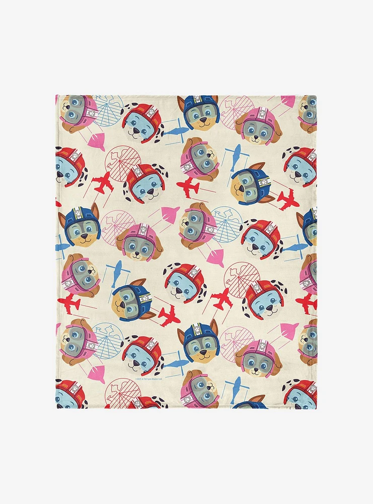 Paw Patrol Air Rescue Pattern 40x50" Silk Touch Throw Blanket