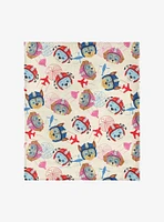 Paw Patrol Air Rescue Pattern 40x50" Silk Touch Throw Blanket