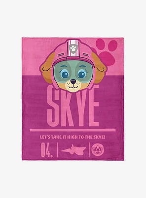 Paw Patrol High to the Skye 60x80" Silk Touch Throw Blanket