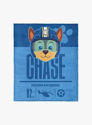 Paw Patrol Chase Mission 60x80" Silk Touch Throw Blanket