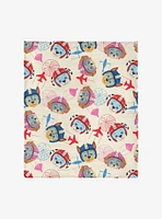 Paw Patrol Air Rescue Pattern 60x80" Silk Touch Throw Blanket