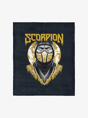 Mortal Kombat Scorpion Silk Touch Throw Blanket