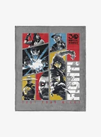 Mortal Kombat Test Your Might Silk Touch Throw Blanket